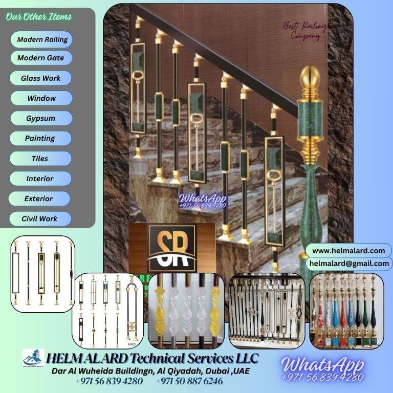 Staircase Manufacturing Contactor in Dubai UAE